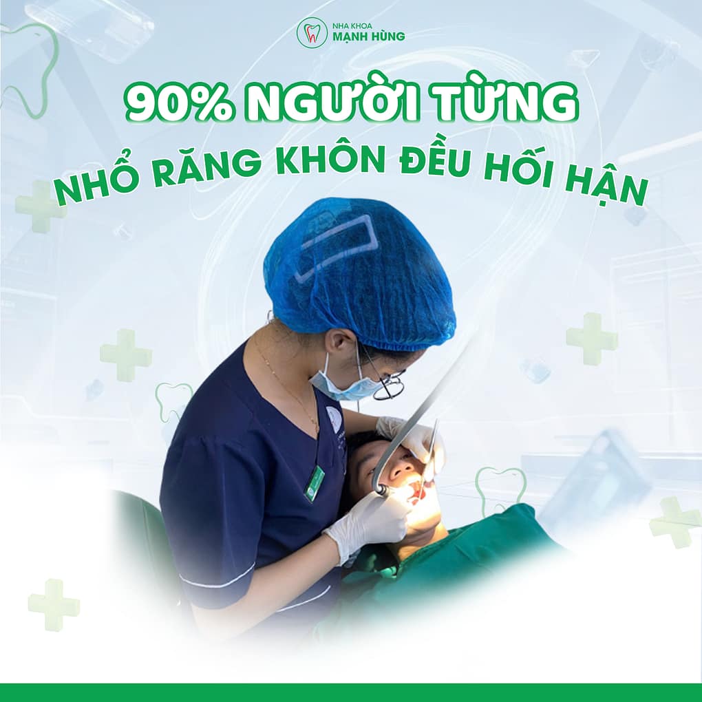 Nhổ răng khôn tại nha khoa Mạnh Hùng